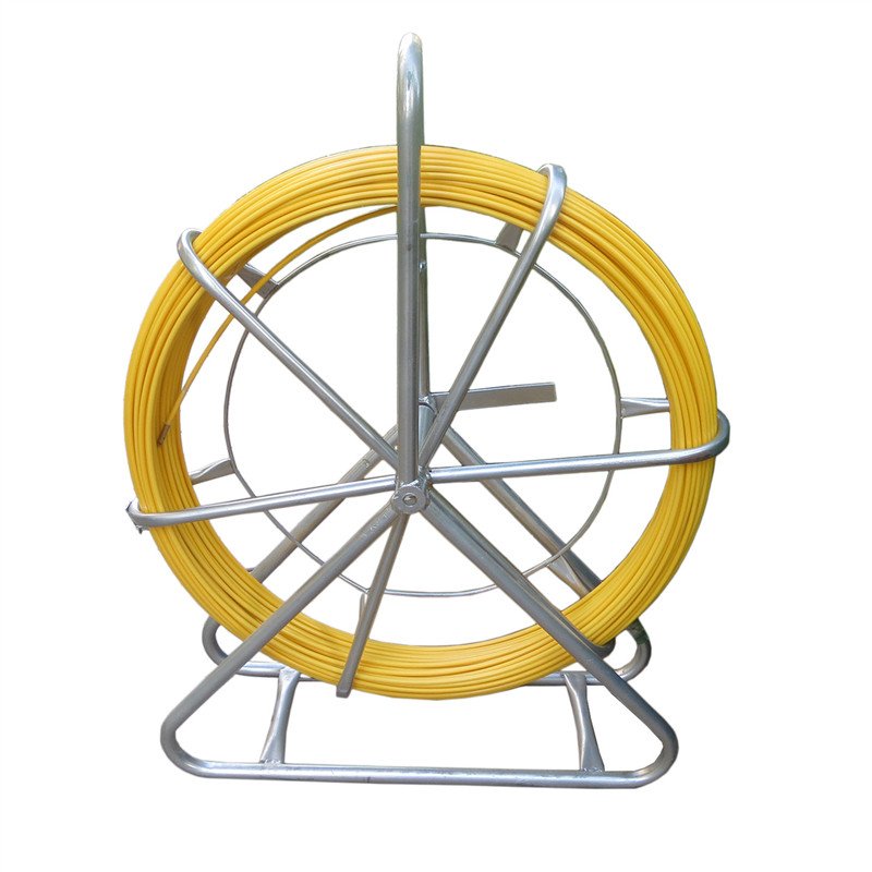 14mm*300m Fiberglass Detectable Duct Rodder,Underground Cable push pull rods