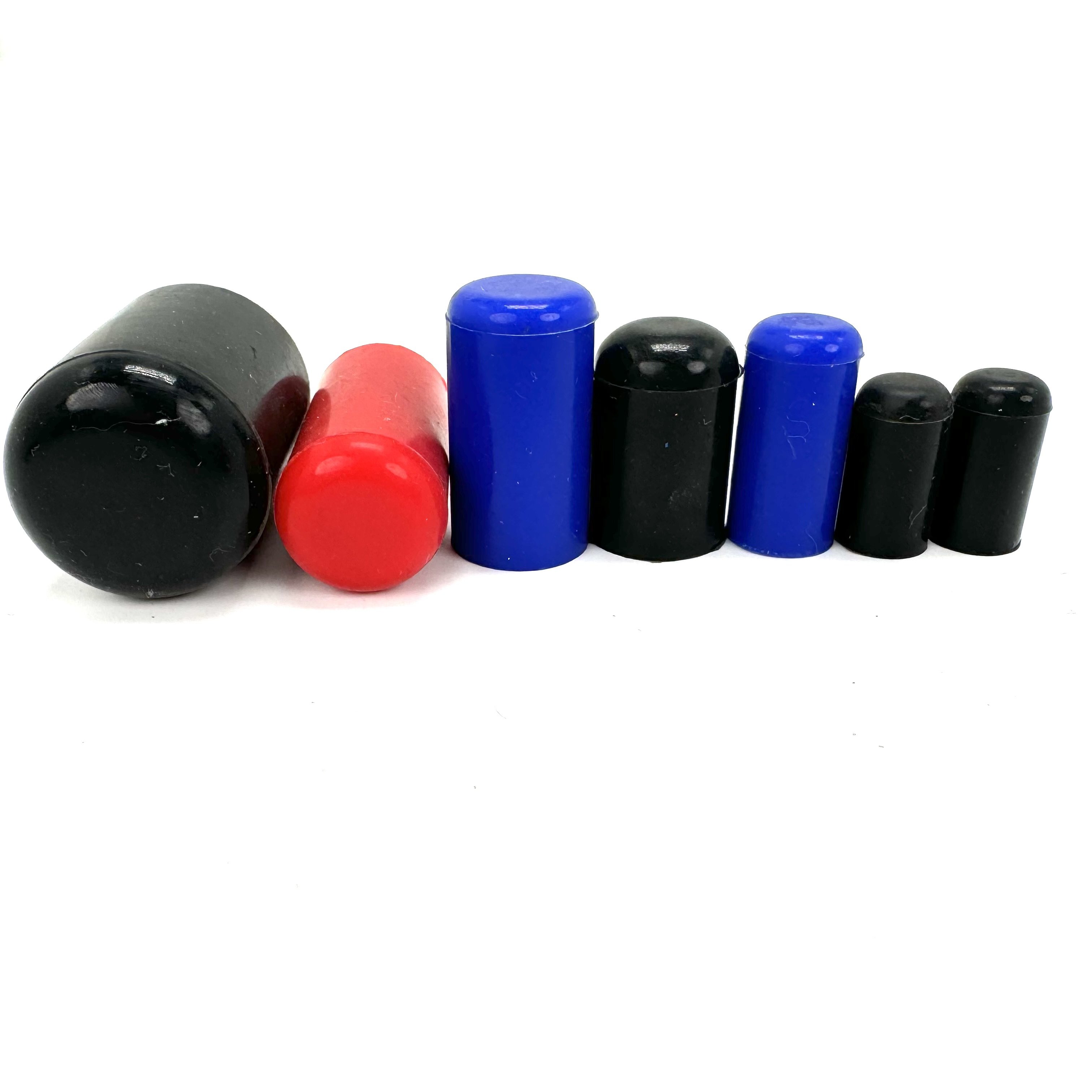 OEM Customize Sealing Natural Rubber End Cap With Various Sizes Fixed Silicone Rubber Plug Stopper Sealing Parts Rubber Stopper
