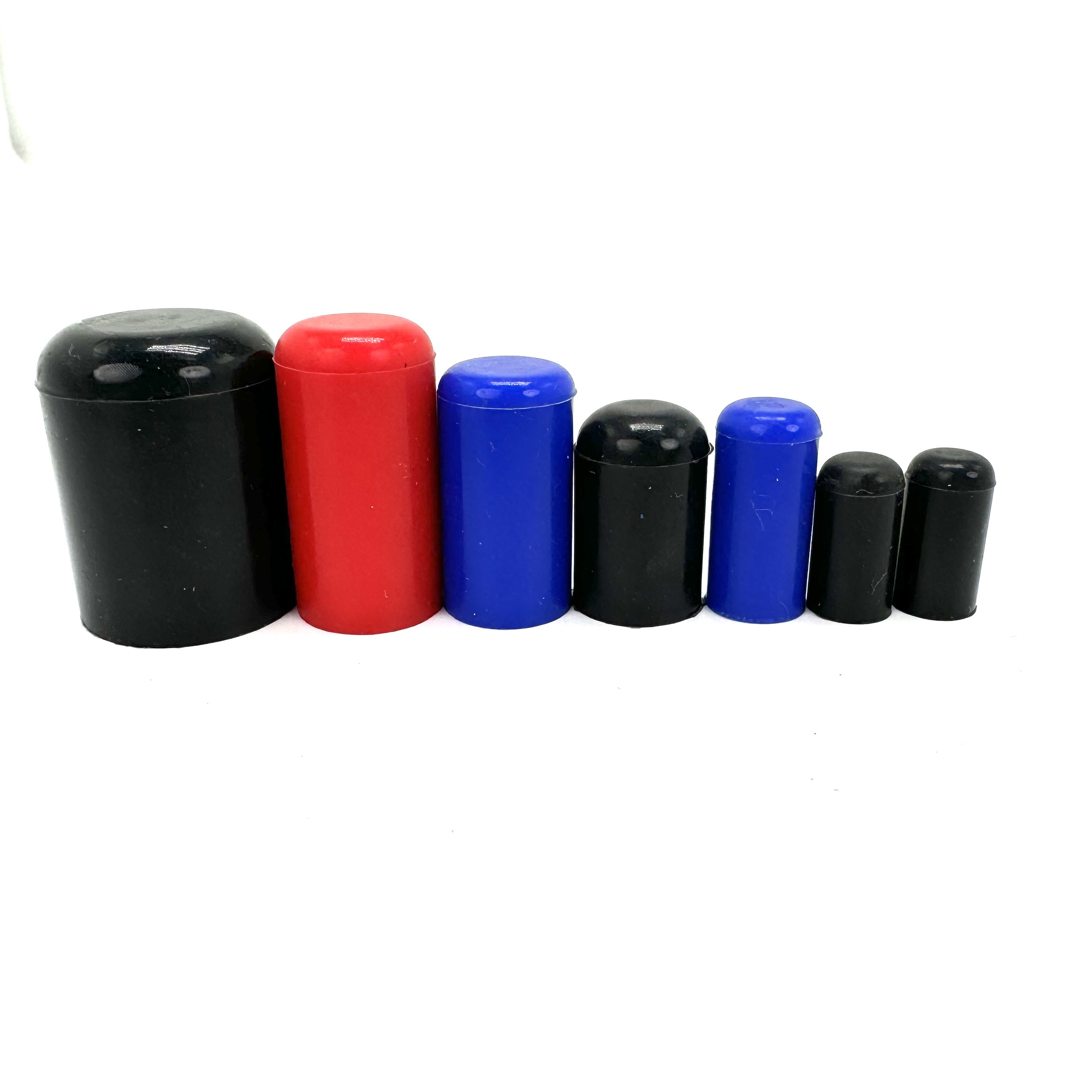 OEM Customize Sealing Natural Rubber End Cap With Various Sizes Fixed Silicone Rubber Plug Stopper Sealing Parts Rubber Stopper