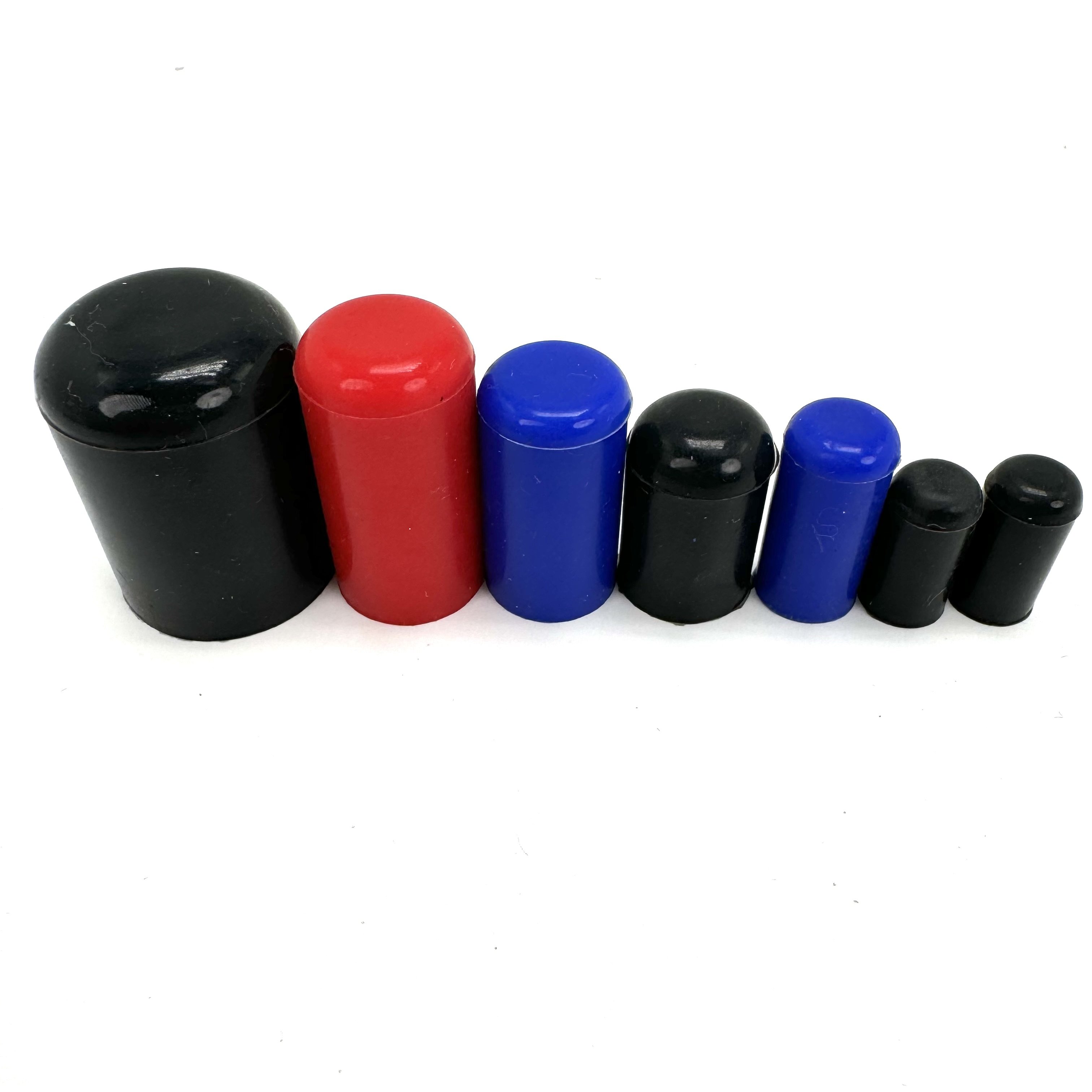 OEM Customize Sealing Natural Rubber End Cap With Various Sizes Fixed Silicone Rubber Plug Stopper Sealing Parts Rubber Stopper