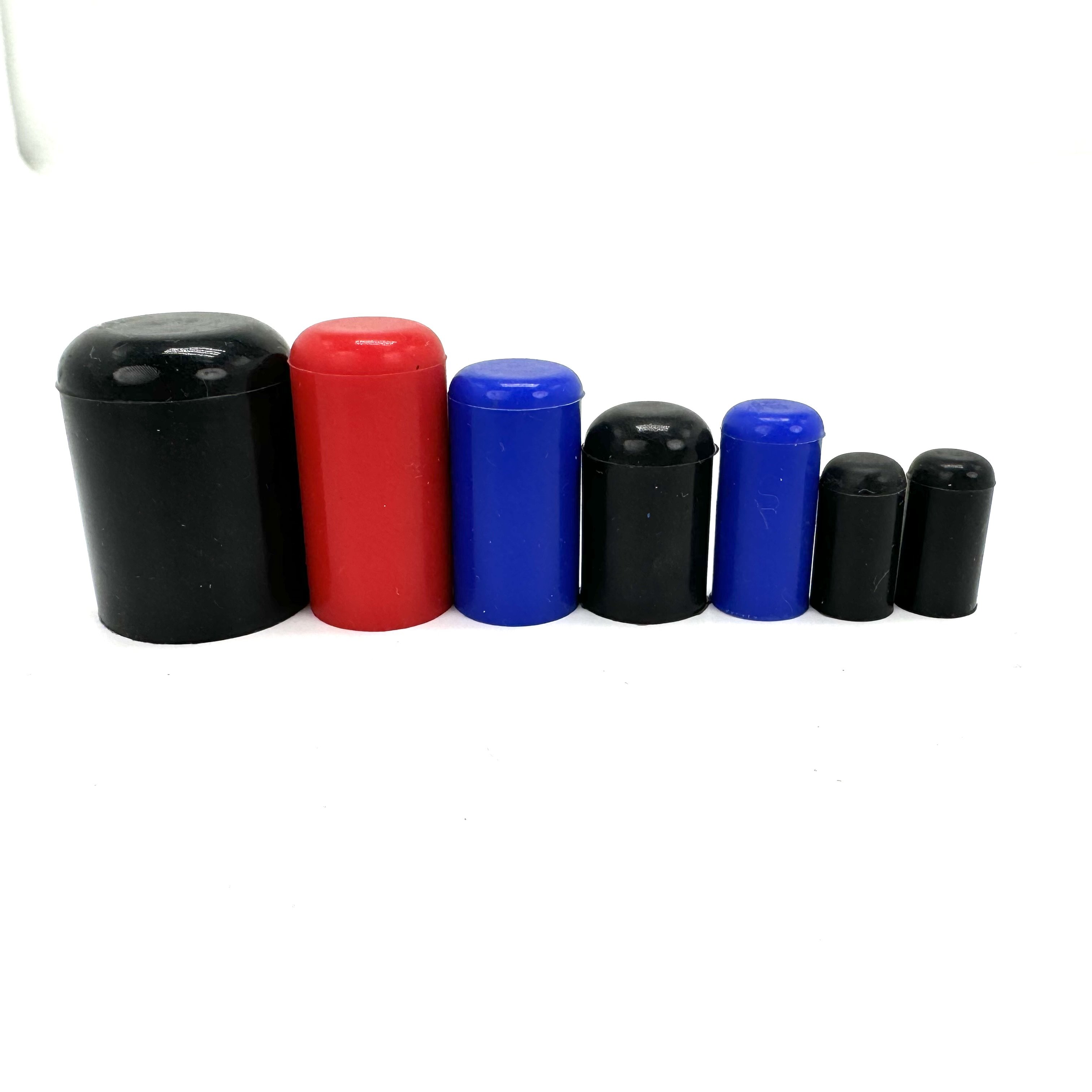 OEM Customize Sealing Natural Rubber End Cap With Various Sizes Fixed Silicone Rubber Plug Stopper Sealing Parts Rubber Stopper