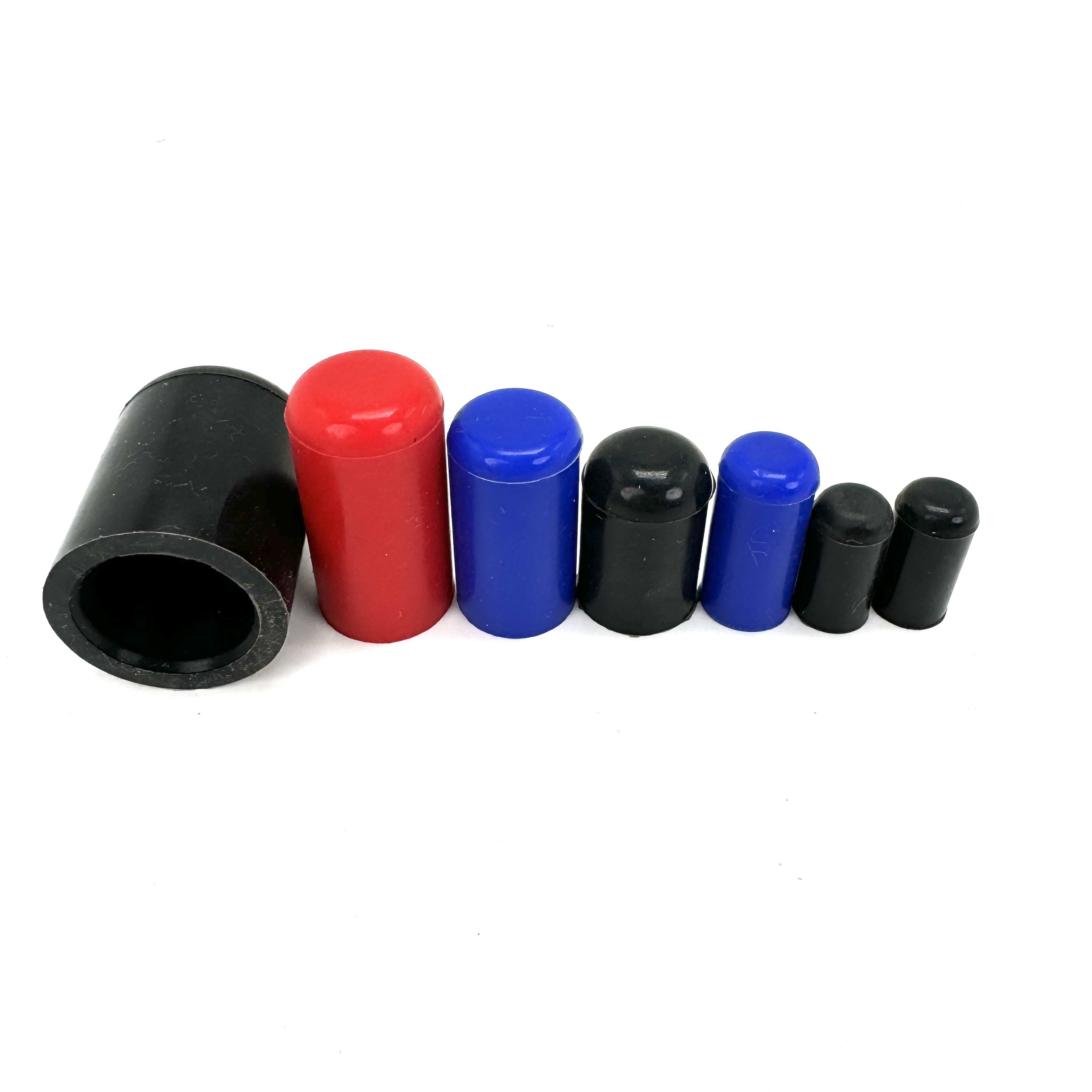 OEM Customize Sealing Natural Rubber End Cap With Various Sizes Fixed Silicone Rubber Plug Stopper Sealing Parts Rubber Stopper