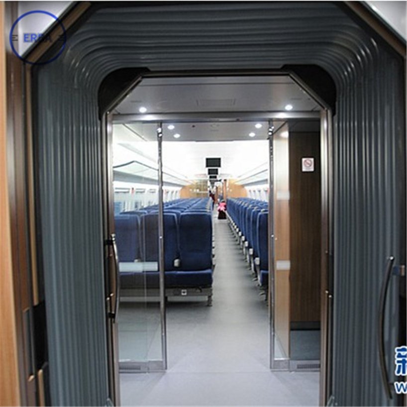 High quality flame Retarded railway gangway using hypalon rubber sheet coil material hypalon fabric