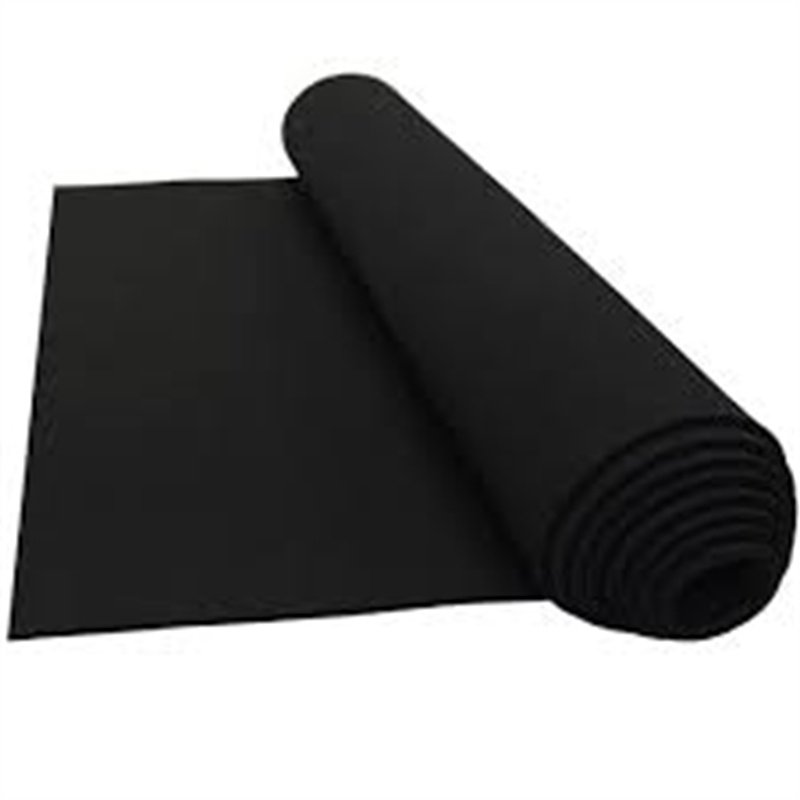 Antistatic/Conductive shock absorbing gasket foam rubber Black EVA Foam for battery pack holder