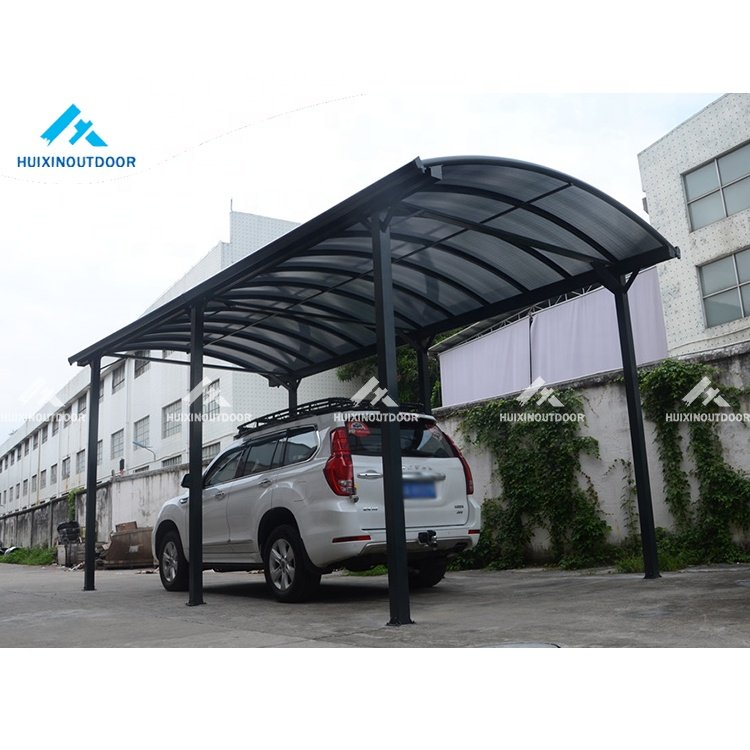 Detachable Shed Grey Carport Carroceria Single Aluminium Sun Photovoltaic Parking Car Port Garage Foldable