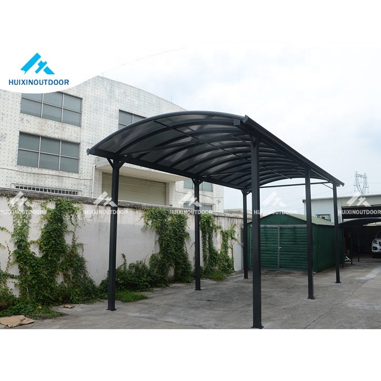 Detachable Shed Grey Carport Carroceria Single Aluminium Sun Photovoltaic Parking Car Port Garage Foldable
