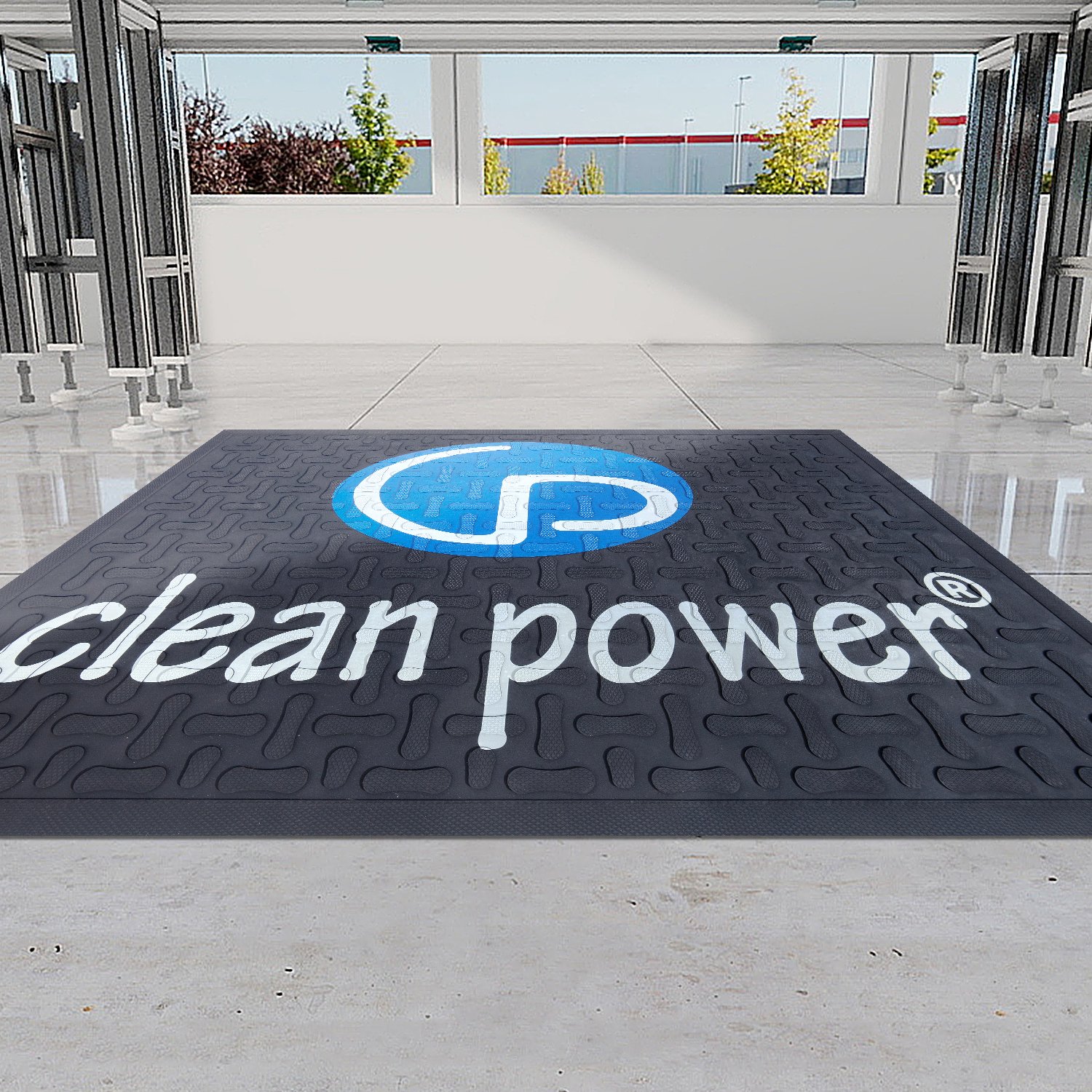 Industrial Anti-Fatigue Anti-UV Rubber Sheet Kitchen Non-Slip Outdoor Floor Mat with Customizable Logo