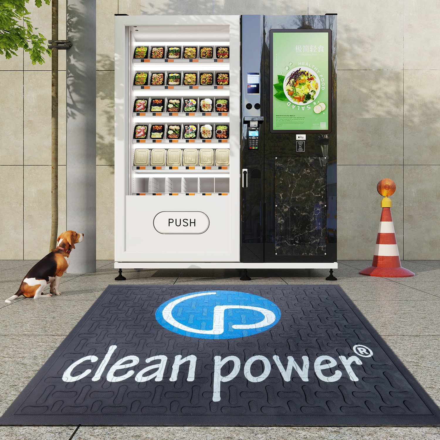 Industrial Anti-Fatigue Anti-UV Rubber Sheet Kitchen Non-Slip Outdoor Floor Mat with Customizable Logo