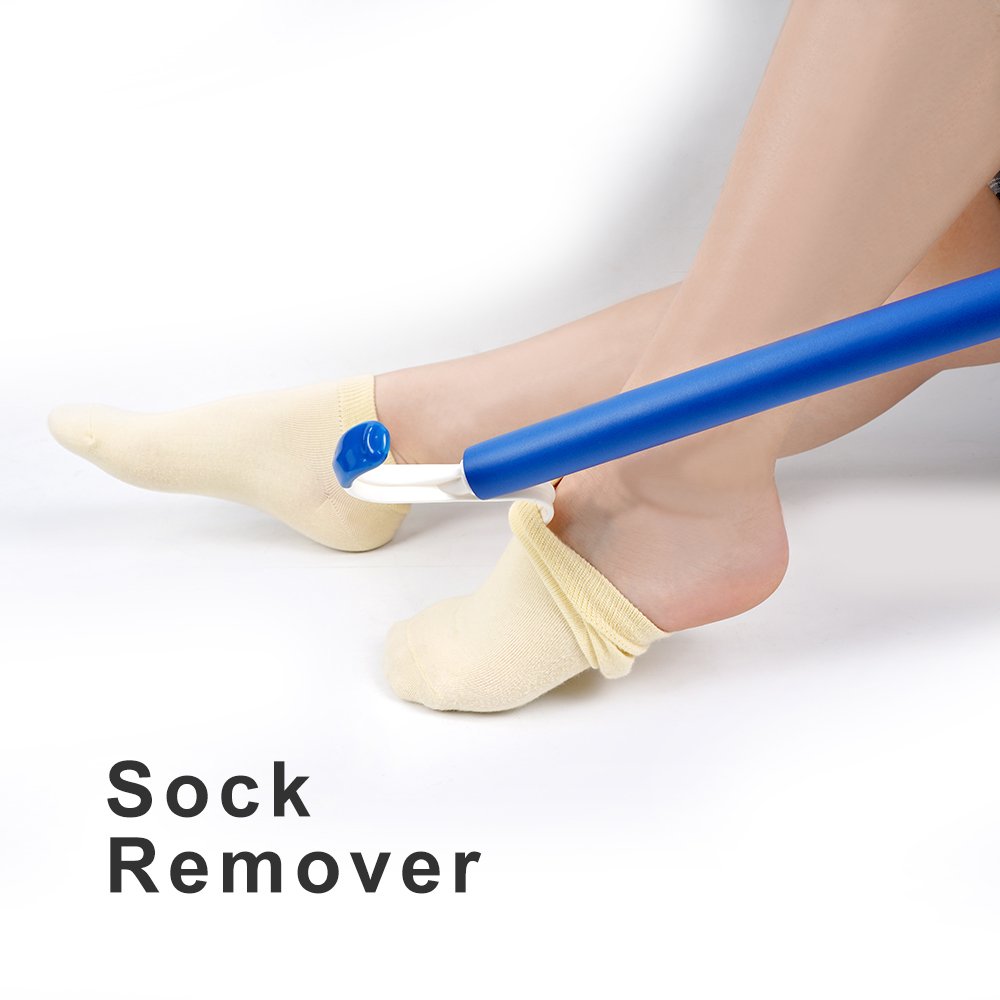 Multifunctional Shoehorn Dressing Auxiliary Rod Sock Removal Aid Tool Dressing Stick Aid Tools