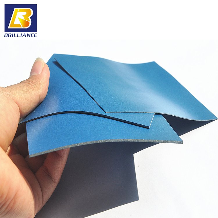 Thin Silicone Rubber Sheet 1mm conductive metal material inside wholesale Conductive rubber sheet