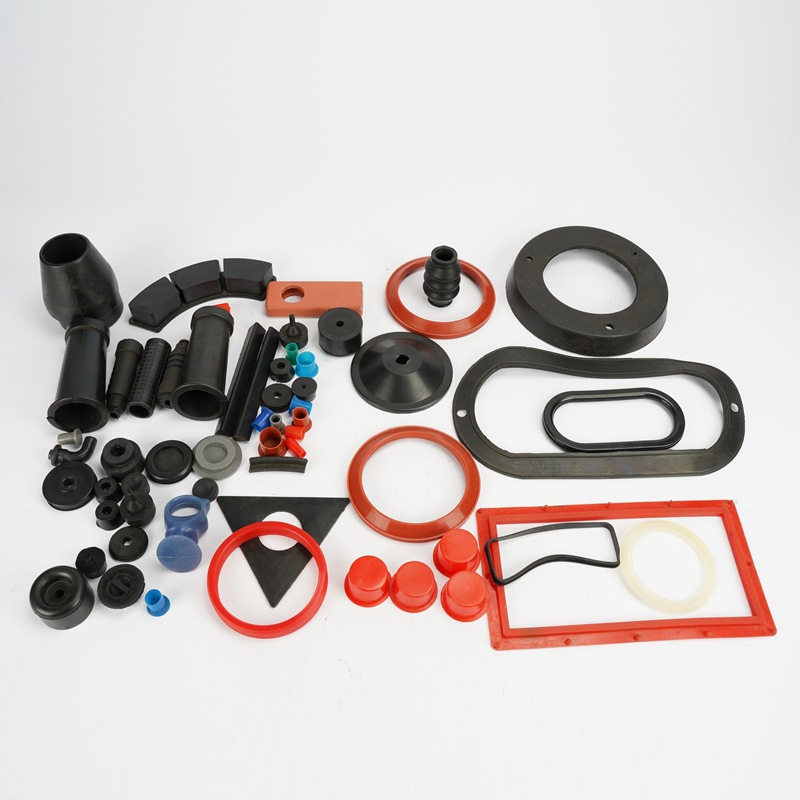 Molded Products and Parts Fkm Silicone Rubber Part NBR Rubber High Quality Customize Silicone black moulding nonstandard