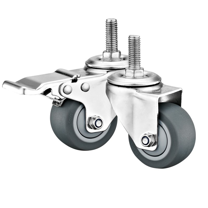 1.5"2" 3'' Light Duty Jinzuan Casters TPR/NYLON/PA Stainless Steel Wheels Funiture Castor Wheel