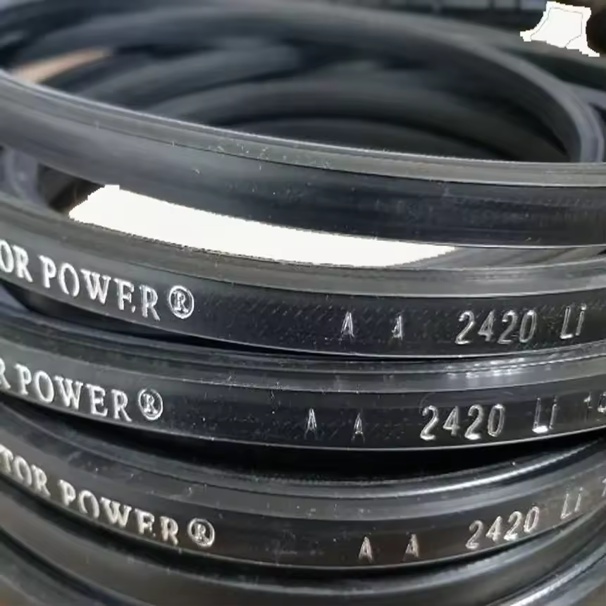 Made in China hot selling low price high quality double rubber hexagonal v belt