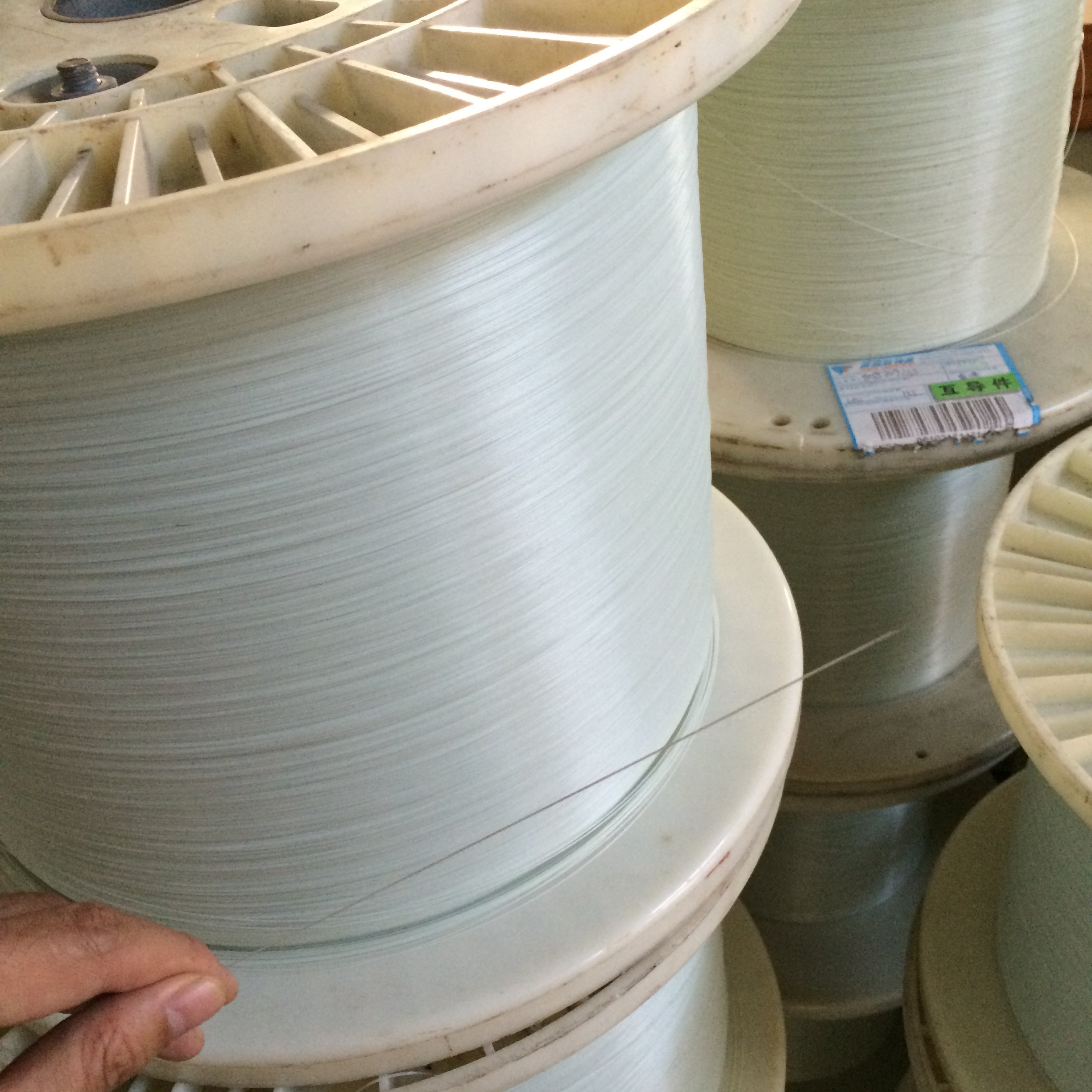 GFRP Optical Cable Core Fiberglass Rod 0.5mm 1.6mm 2.5mm glass fiber reinforced plastic strength member China ROCKPRO factory