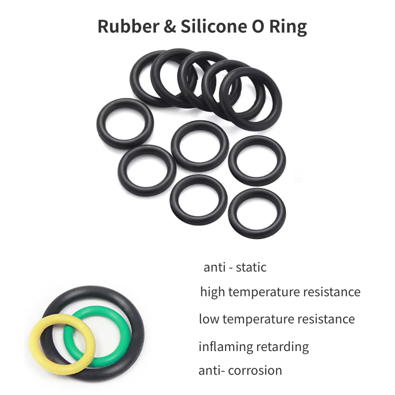 High Quality Colorful Silicone Rubber O Ring Sealing Silicone Mold for Automotive Soft Rings
