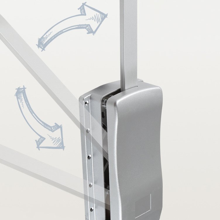 Pull Down Closet Rod Silence Buffer Aluminum Adjustable Sturdy Heavy Duty Wardrobe Lift Rail Organizer Storage System Hanger Rod