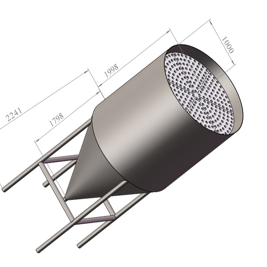 PVC Lamella settler Clarifier steel tank sedimentation plant