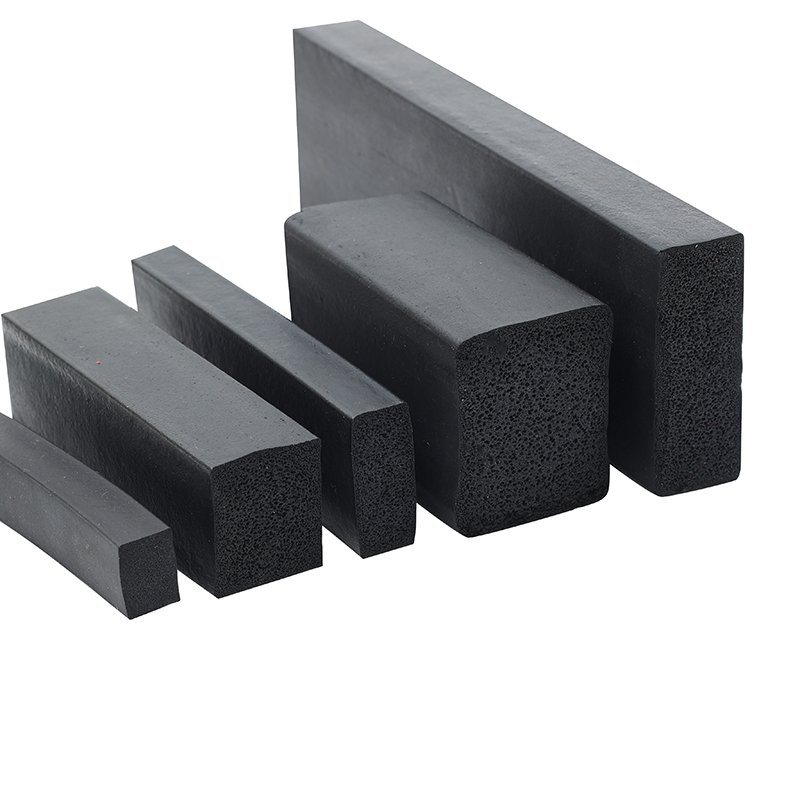 EPDM foam sealing strips rubber strip EPDM rubber foam sealing strip
