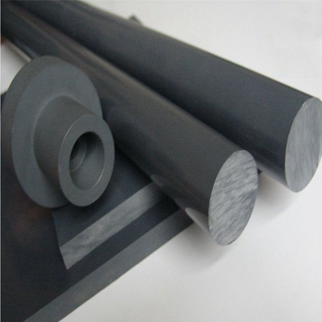 Factory Customized Length china pvc plastic rods grey white price