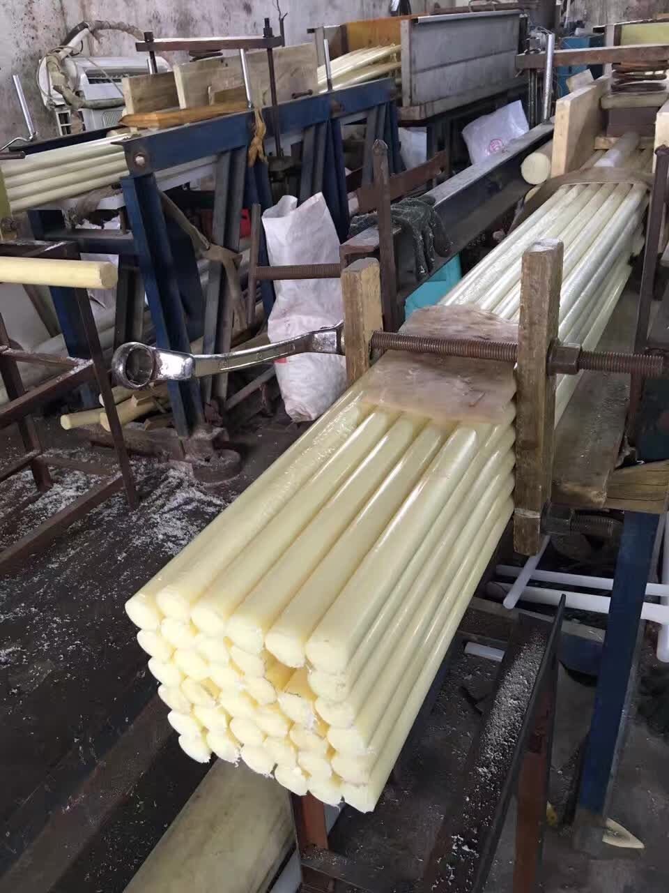 Factory Customized Length china pvc plastic rods grey white price