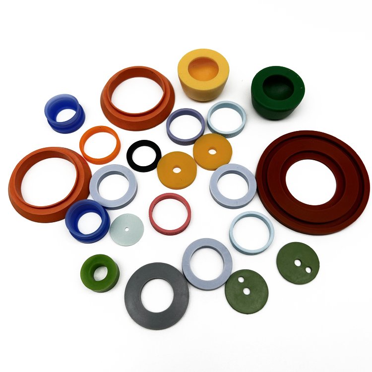 Hot Sales Manufacturer Custom Rubber Molded Parts EPDM FKM PTFE Rubber Seals Other Silicone FVMQ Rubber Gaskets