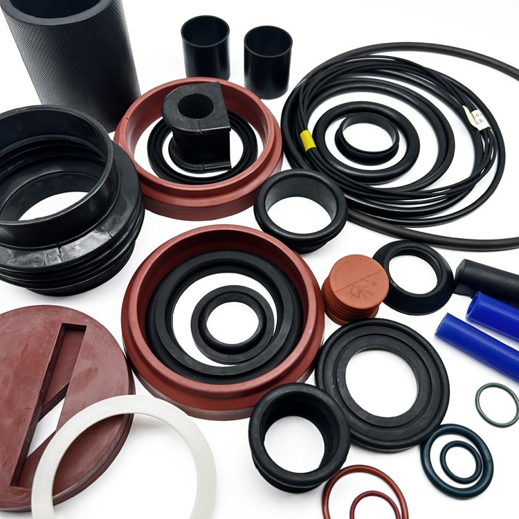 Hot Sales Manufacturer Custom Rubber Molded Parts EPDM FKM PTFE Rubber Seals Other Silicone FVMQ Rubber Gaskets