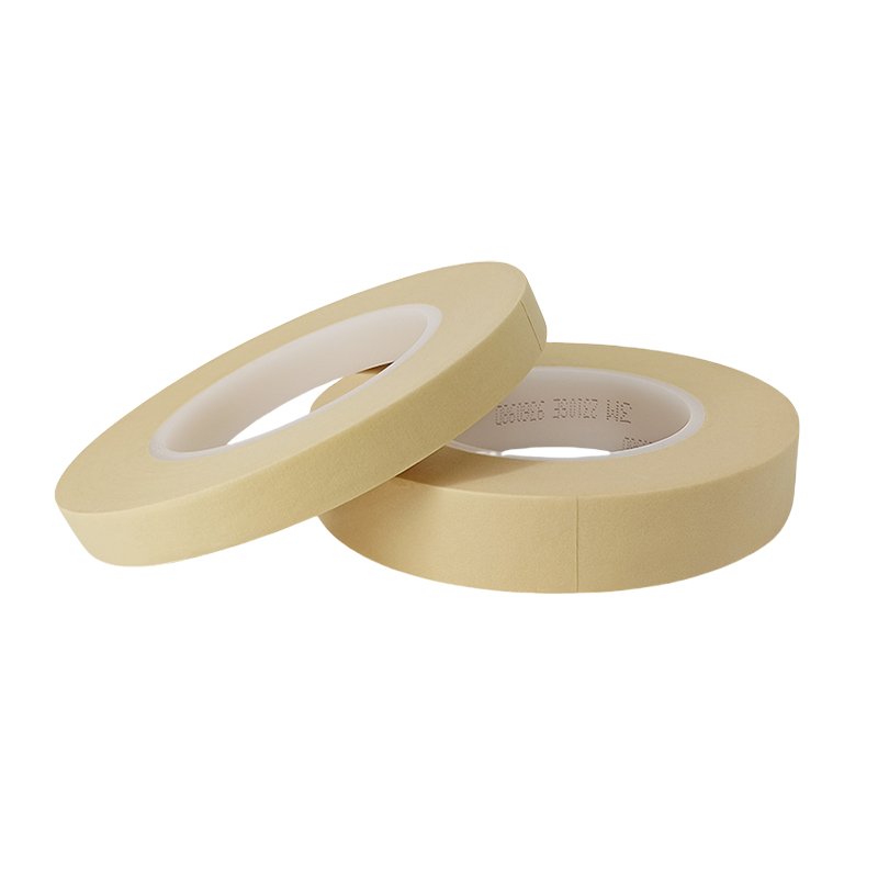 Custom white green colored car painting flexible masking paper tape for painting cars painters adhesive masking tape apllicator