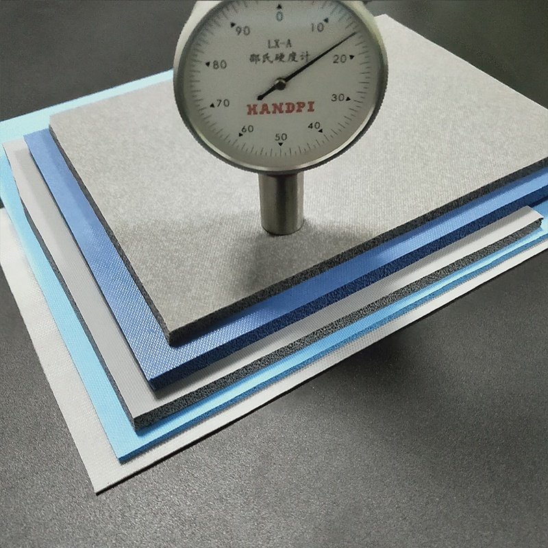 Custom sponge rubber pads cloth marks surface low density sponge silicone sheet 13 mm heat resistant silicon rubber sponge sheet