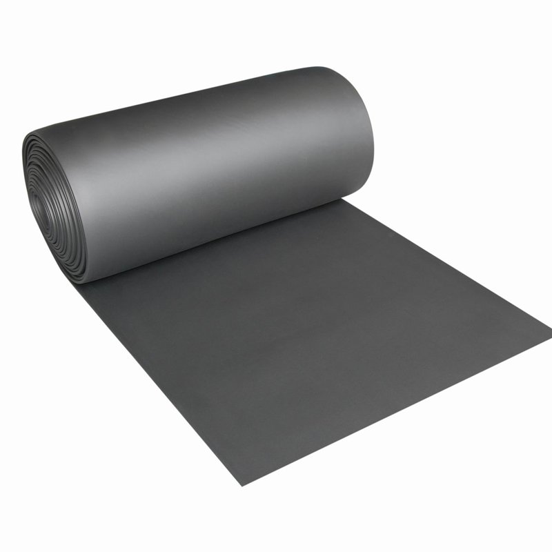 Bellsafe Flex Class 1 Fire Retardant Elastomeric Rubber Insulation Sheet NBR/PVC Rubber Foam Insulation Rolls for Air Duct