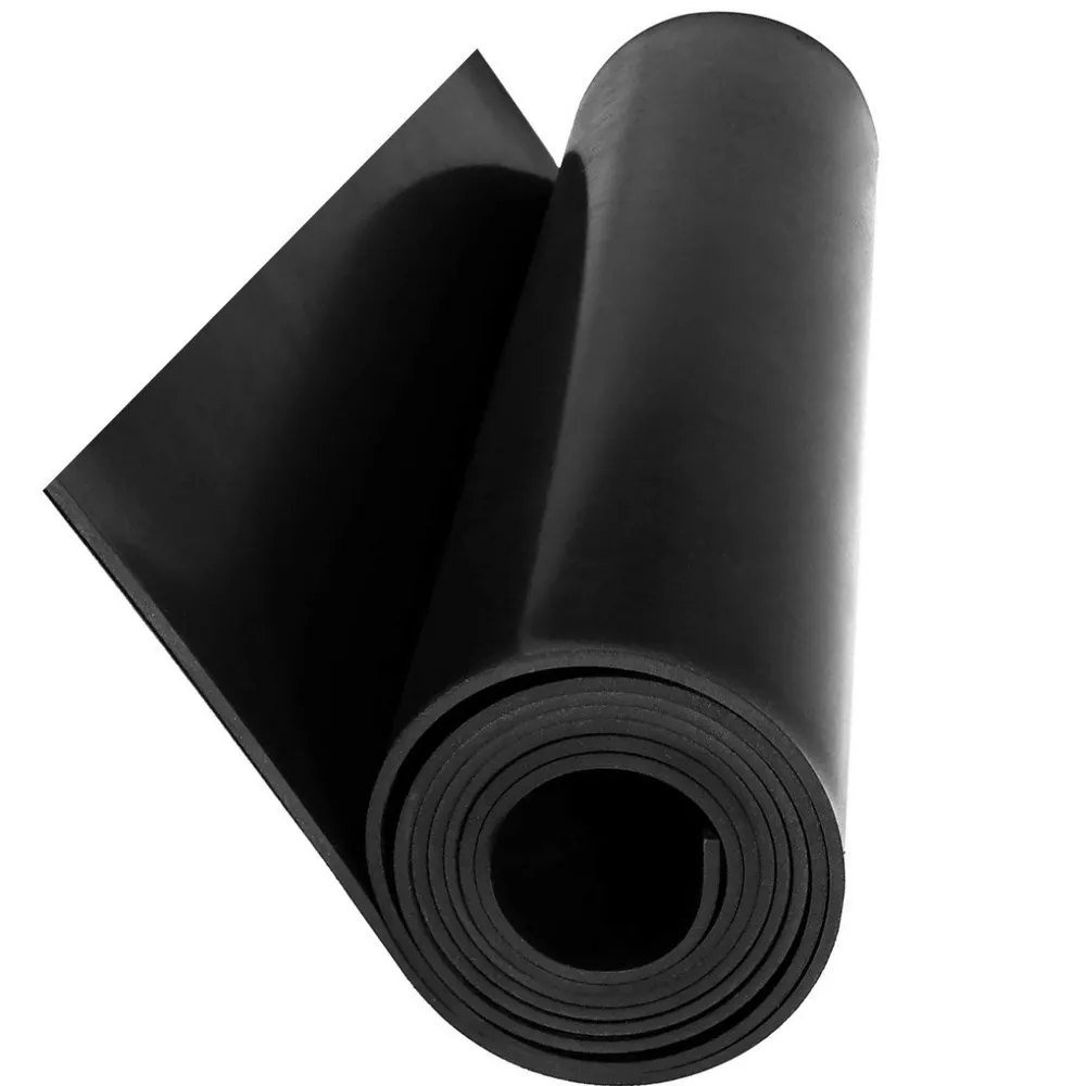 High Quality Wholesale Hot Sale Customized Thick Anti-slip Black EPDM Rubber Sheets Waterproof Factory Price