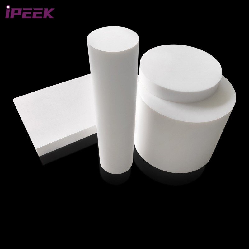 iPEEK Manufacturer High Purity Plastic PTFE Sheet Plate Board Block Round Rod Bar Stick Price