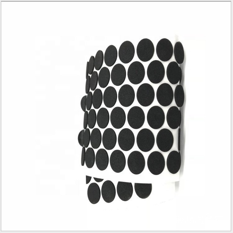 Customized Self-adhesive Foamed Rubber Silicone Round Foot bumper Pads EVA bumper pads