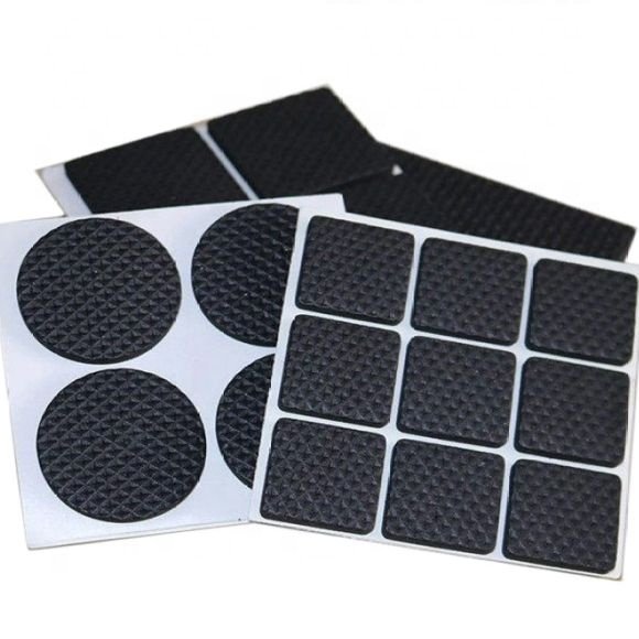 Customized Self-adhesive Foamed Rubber Silicone Round Foot bumper Pads EVA bumper pads