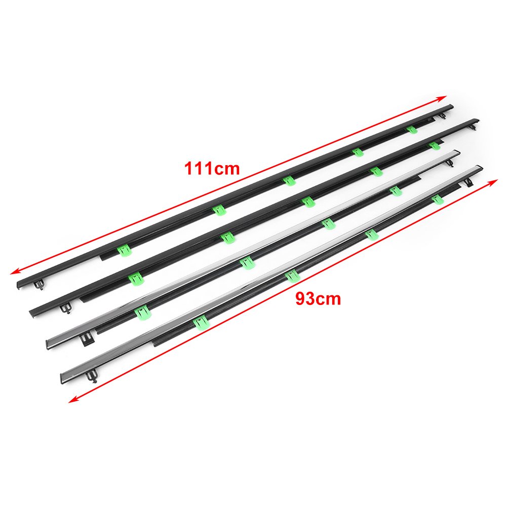 For Honda CR-V 2007-2011 CRV 72410-SWA-A01 Car Window Seal Door Belt Molding Trim Weatherstrip Automotive Rubber Weather Strip
