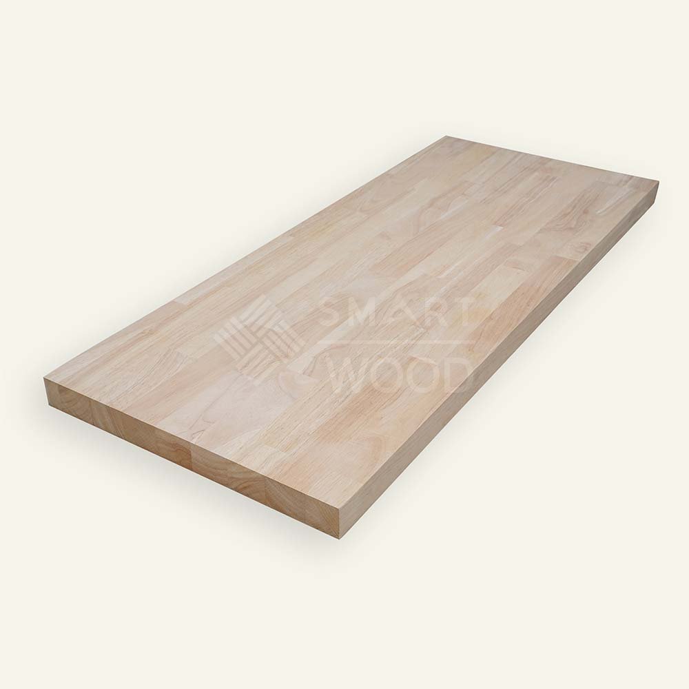 BEST SELLER - RUBBER WOOD FINGER JOINT BOARD FOR EXPORT WITH NATURAL COLOR FROM SMARTWOOD