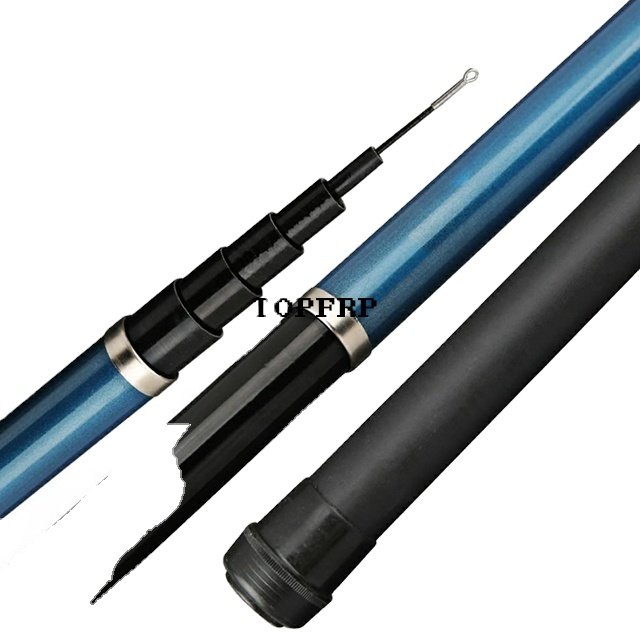 7m 8m 10m 15m 18m Telescopic Extension Pole Fiberglass Fishing Rod