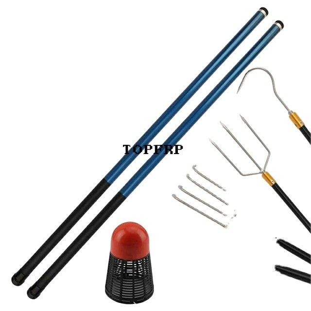 7m 8m 10m 15m 18m Telescopic Extension Pole Fiberglass Fishing Rod