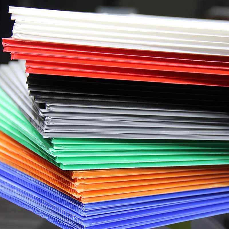 Factory Wholesale Customized Waterproof Polypropylene PP Corrugated Plastic Hollow Sheet