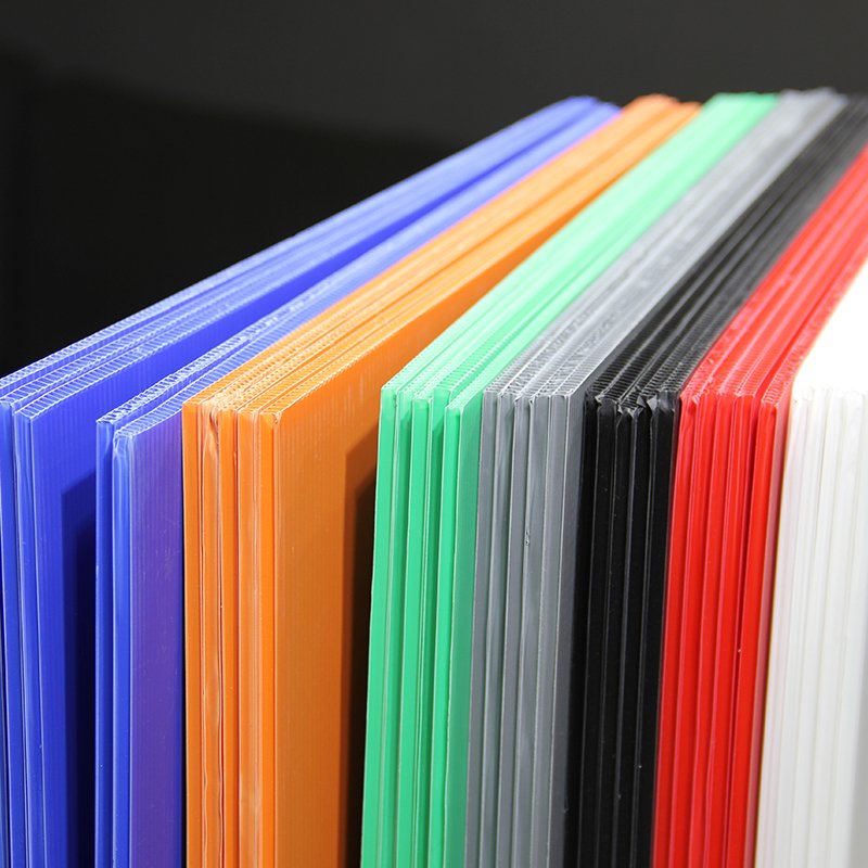 Factory Wholesale Customized Waterproof Polypropylene PP Corrugated Plastic Hollow Sheet