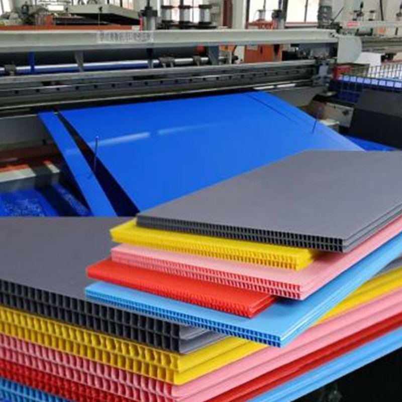 Factory Wholesale Customized Waterproof Polypropylene PP Corrugated Plastic Hollow Sheet