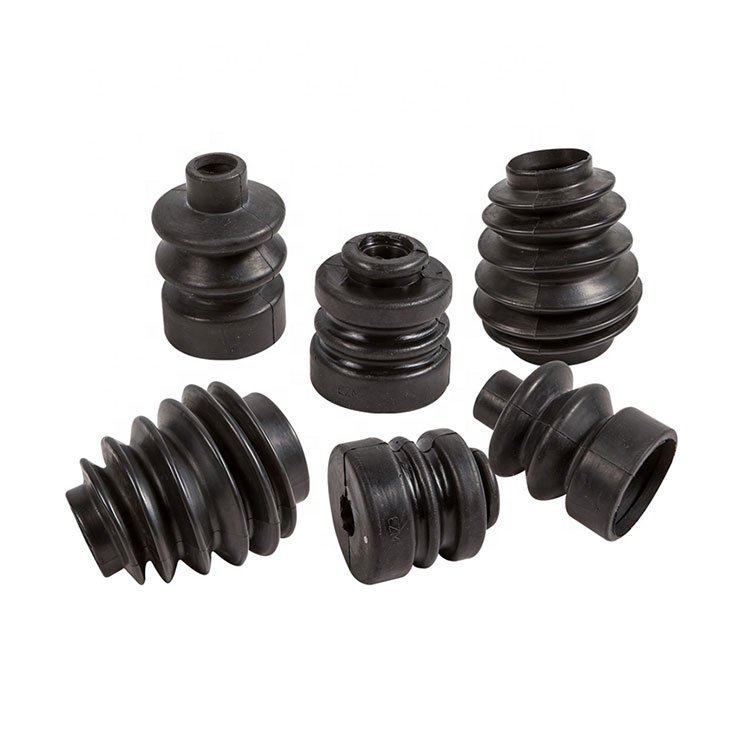 custom automotive rubber dust boot accordion rubber bellows protective rubber dust cover