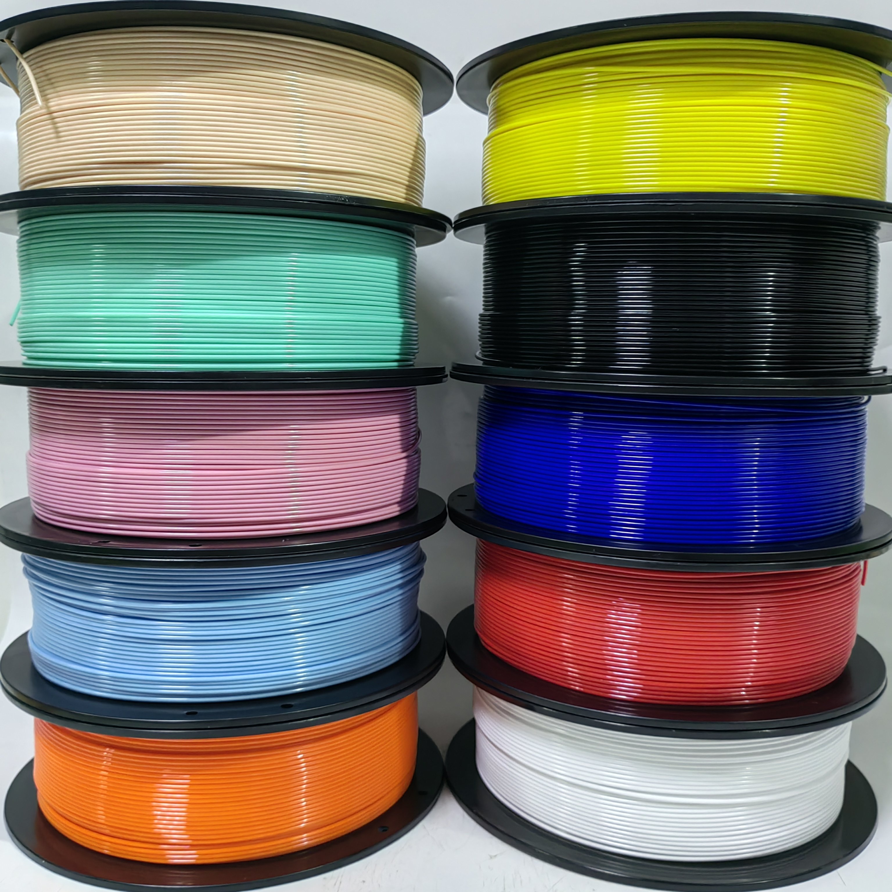 China Manufacturer OEM/ODM 3D Printing Filament 1.75mm/2.85mm/1kg/3kg PETG/TPE/ABS/PLA 3D Printer Filament Plastic Rods
