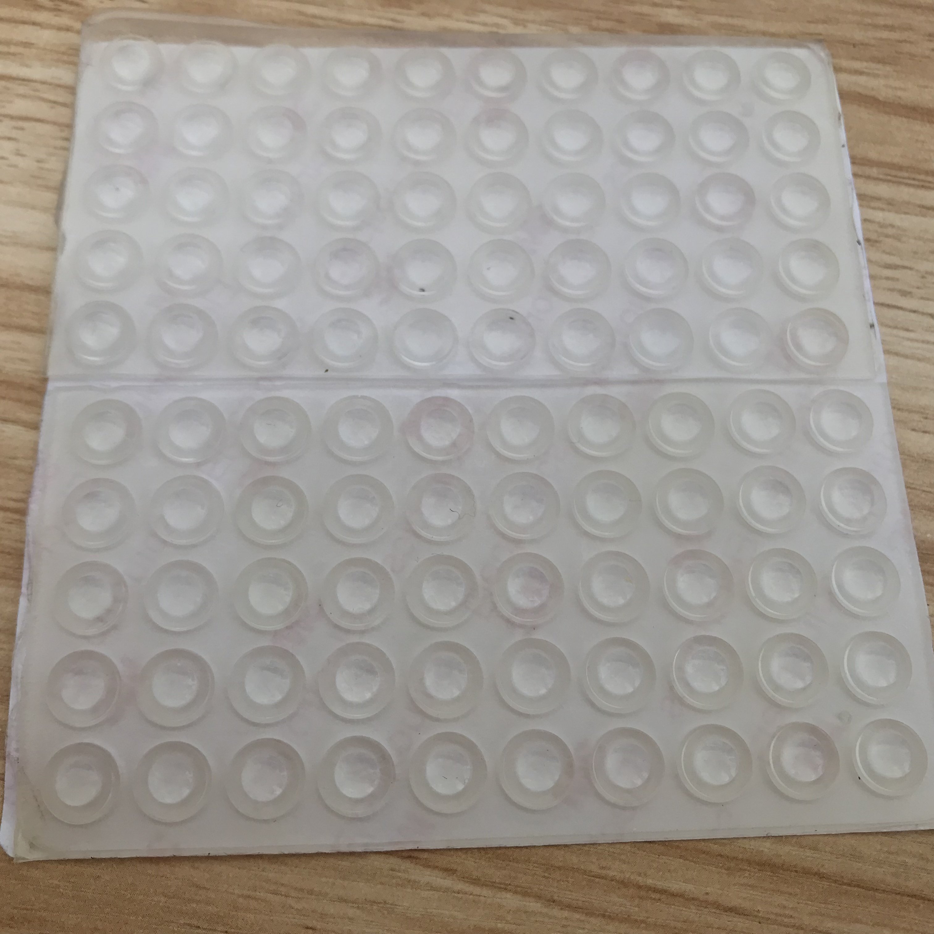 Clear Soft Bumpers Pads Self Adhesive Transparent Silicone Sticky Rubber Feet For Ironing Board /Chair