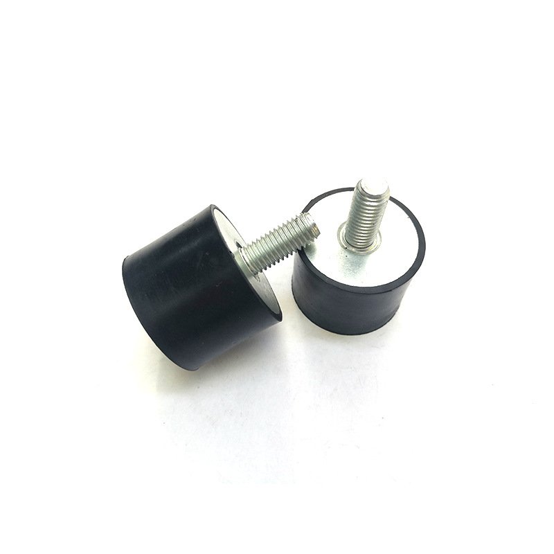 Rubber shock absorber fan motor equipment rubber shock pad double outer wire buffer screw rubber Vibration Absorber