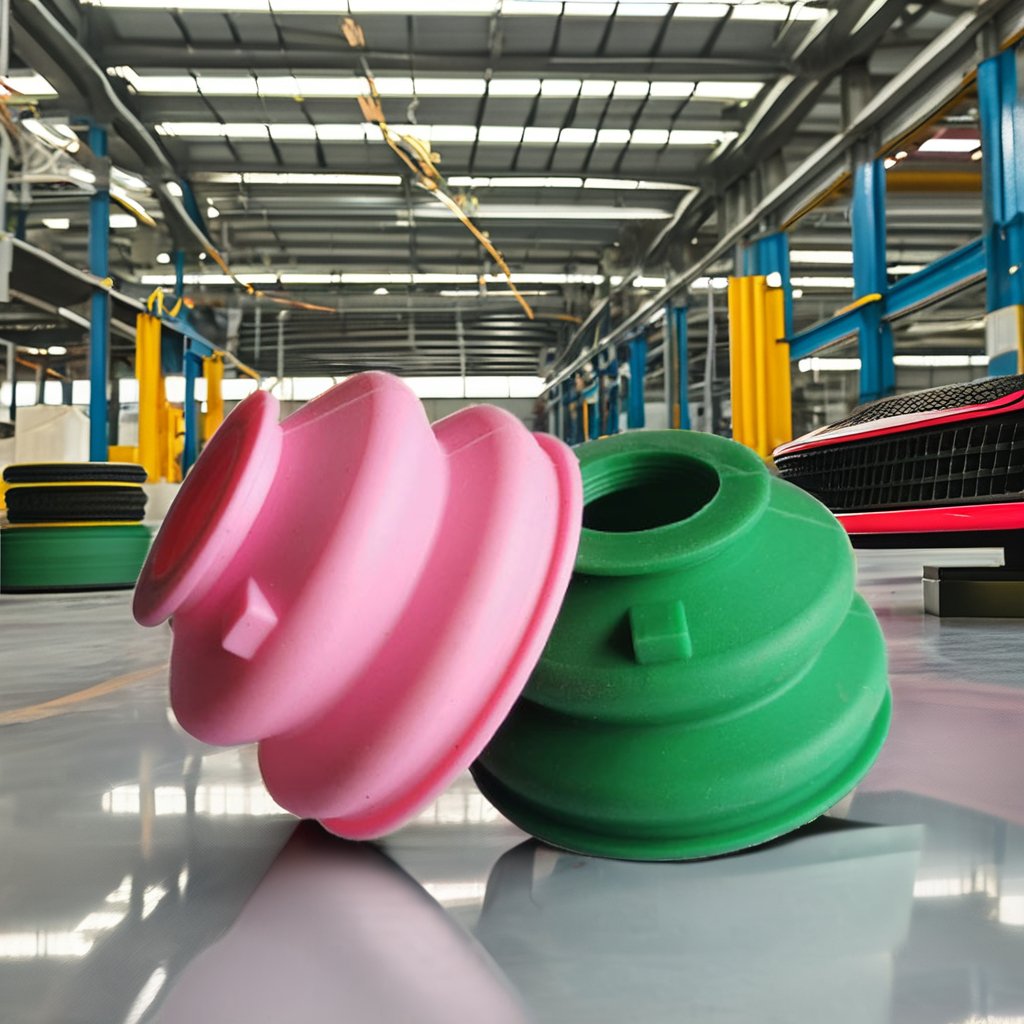 Custom Industrial Silicone Dust Cover for Aircondition Rubber with Moulding and Cutting Processing Services