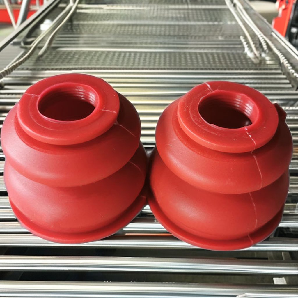 Custom Industrial Silicone Dust Cover for Aircondition Rubber with Moulding and Cutting Processing Services