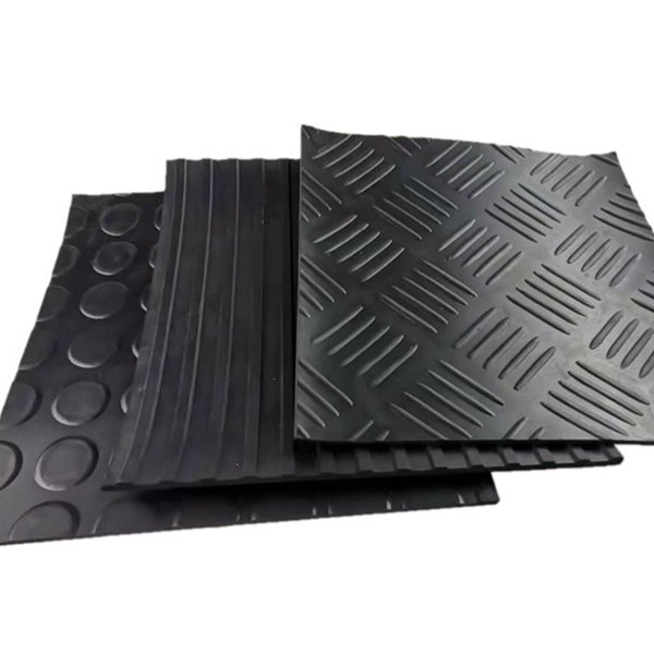 3mm thickness rubber sheet checkered pattern rubber sheet