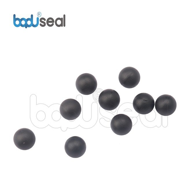 High Quality Silicone Balls Solid Round Natural Rubber Non Toxic Custom Colors Sizes Rubber Ball