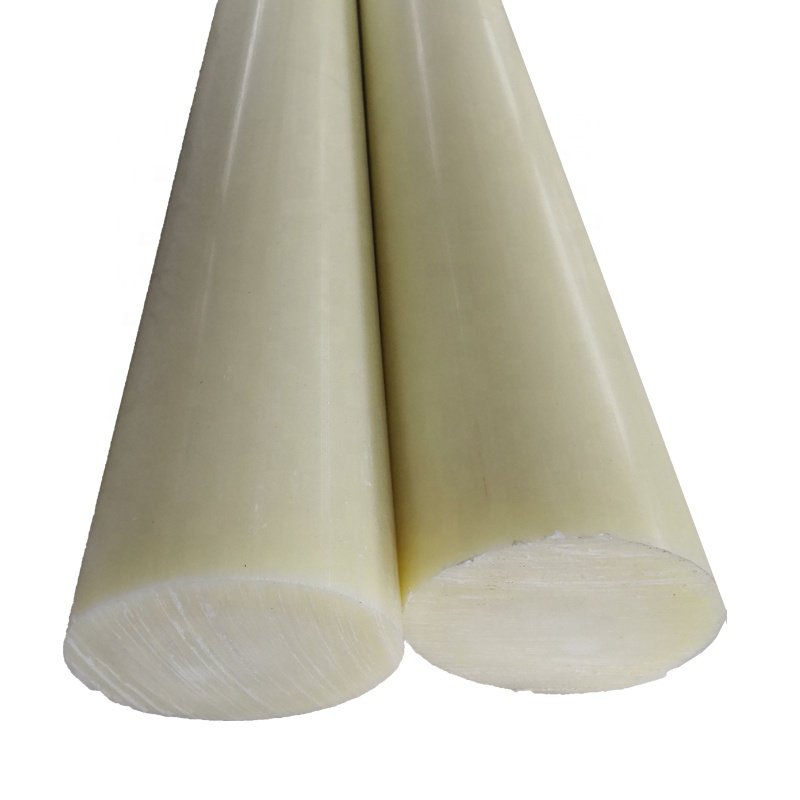 Hard plastic wholesale extruded color polypropylene nylon round pp engineering plastic bar