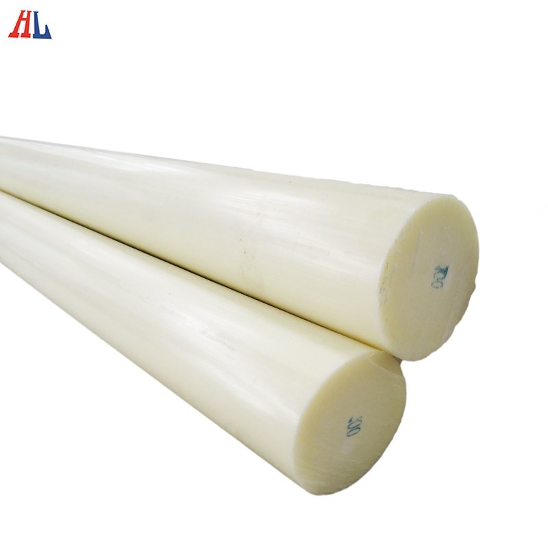 Hard plastic wholesale extruded color polypropylene nylon round pp engineering plastic bar